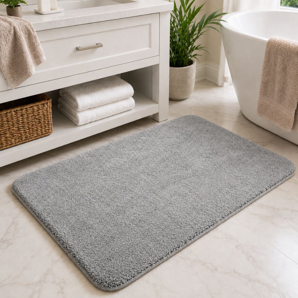 Covoras pentru baie SUPER SOFT, 40x60cm, gri